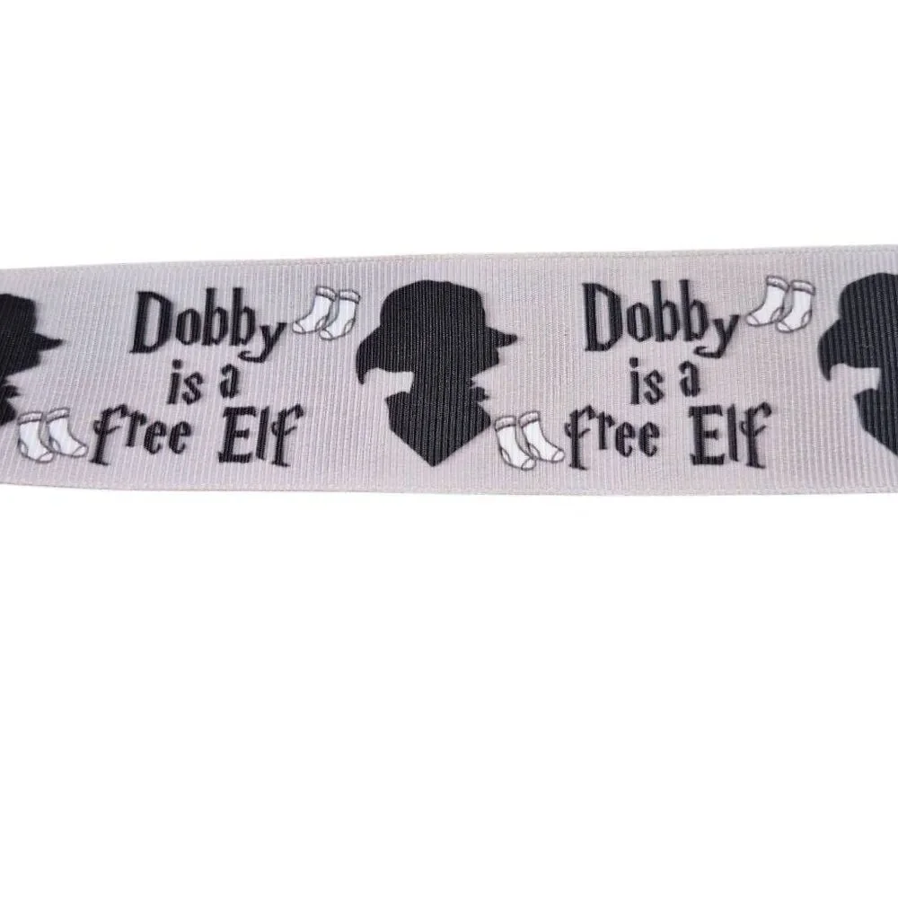 Harry Potter Dobby is a Free Elf Ribbon, 1.5